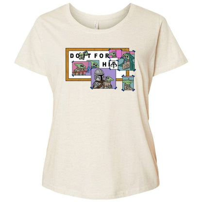 Ladies Curvy Jersey - XLLQV2WQ - Natural Heather - 8