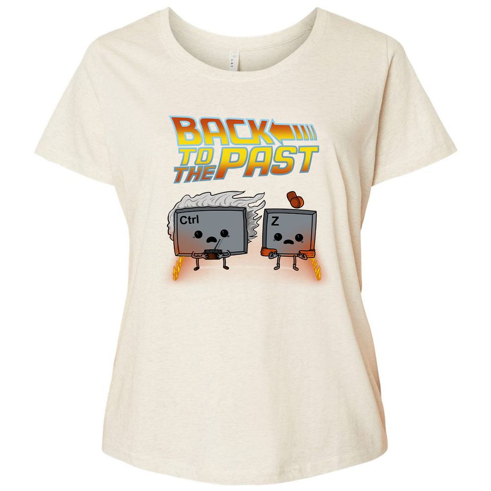 Ladies Curvy Jersey - ZPZ4JQPP - Natural Heather - 8