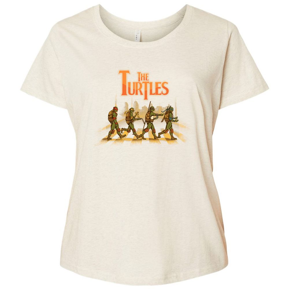 Ladies Curvy Jersey - VZNN8N1Y - Natural Heather - 8