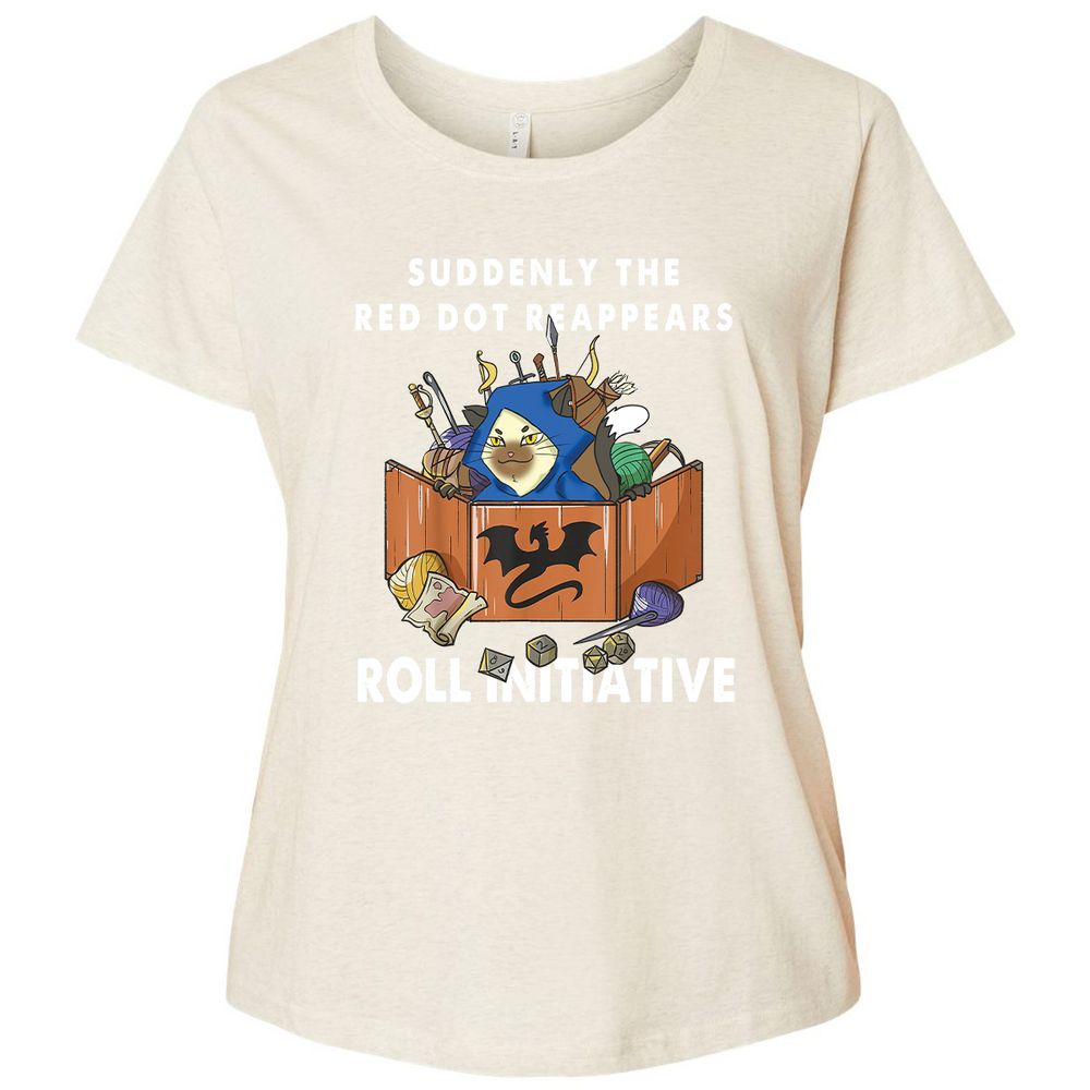 Ladies Curvy Jersey - NCH7U489 - Natural Heather - 8