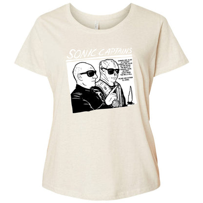 Ladies Curvy Jersey - LERJT2LG - Natural Heather - 8