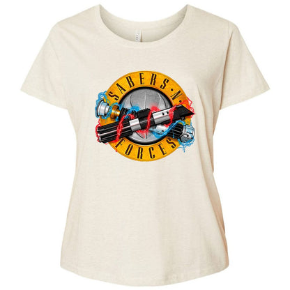 Ladies Curvy Jersey - DFFRPM5Z - Natural Heather - 8