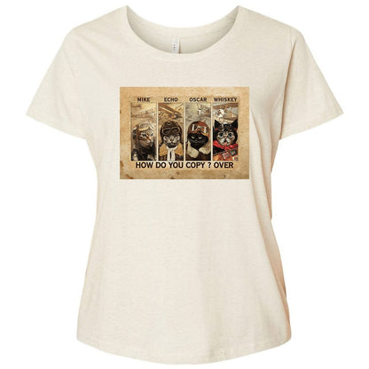 Ladies Curvy Jersey - BQQAEB7J - Natural Heather - 8