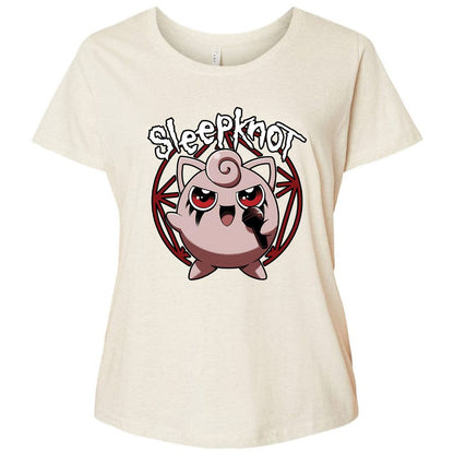 Ladies Curvy Jersey - JSAUVBV6 - Natural Heather - 8