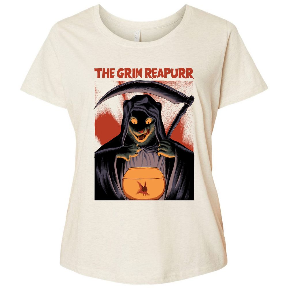 Ladies Curvy Jersey - 81USE9NS - Natural Heather - 8