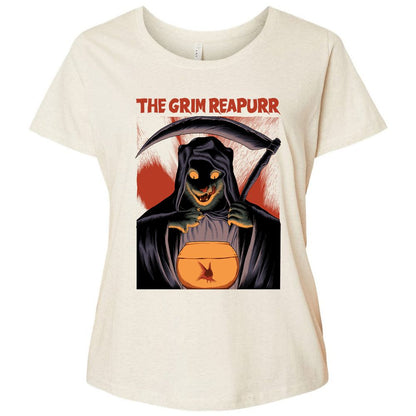 Ladies Curvy Jersey - 81USE9NS - Natural Heather - 8