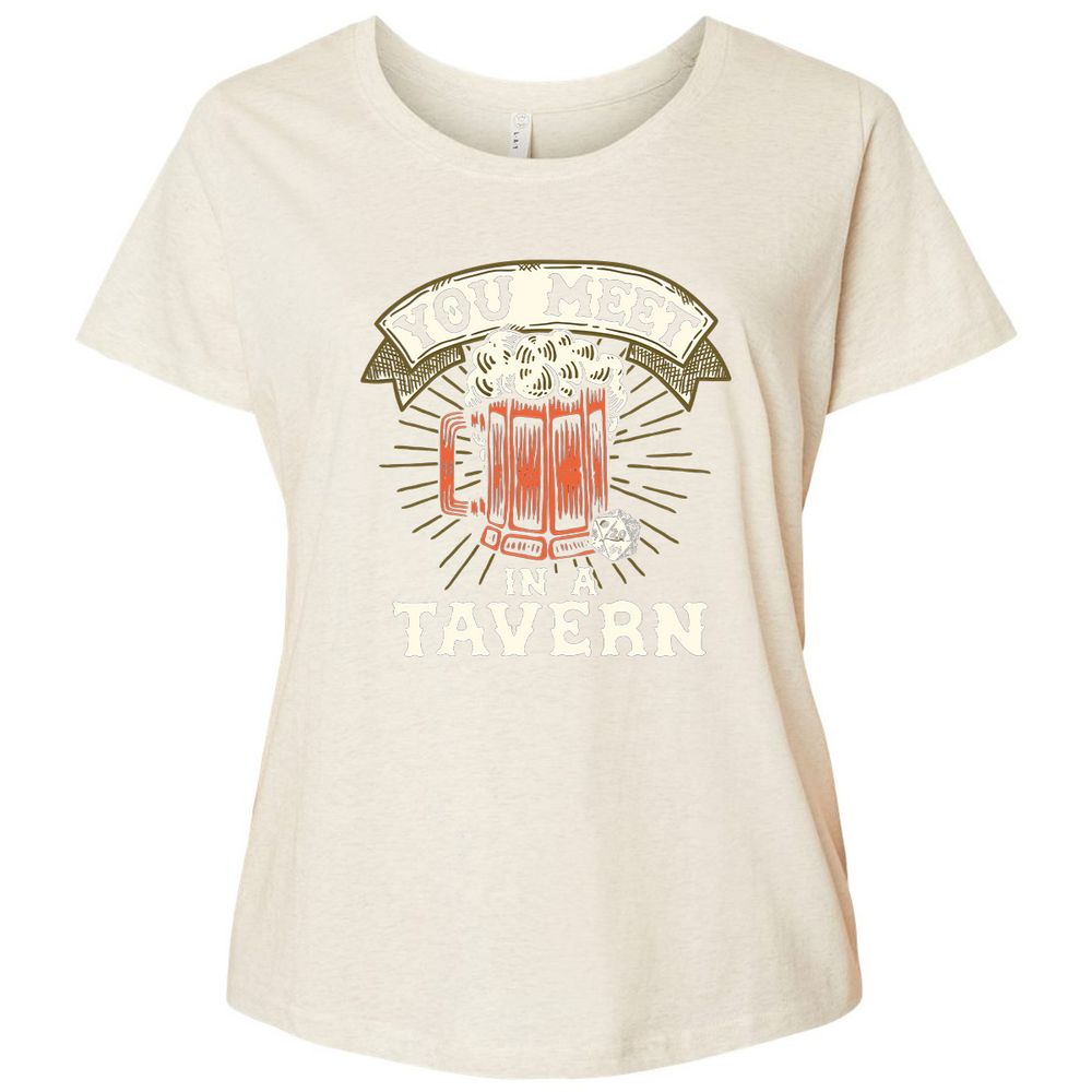 Ladies Curvy Jersey - PCX96K4P - Natural Heather - 8