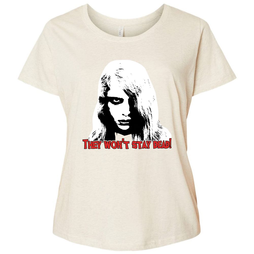 Ladies Curvy Jersey - JY9WHW1R - Natural Heather - 8