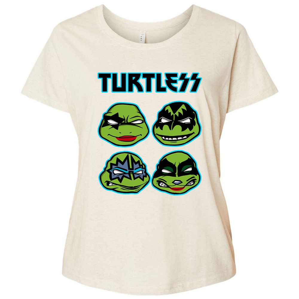 Ladies Curvy Jersey - 9DKPNMG4 - Natural Heather - 8