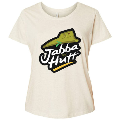 Ladies Curvy Jersey - AZH92TS2 - Natural Heather - 8