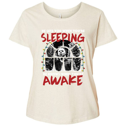 Ladies Curvy Jersey - ZWQM4UTT - Natural Heather - 8