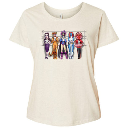 Ladies Curvy Jersey - AEADAFLG - Natural Heather - 8