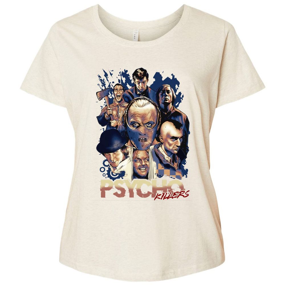 Ladies Curvy Jersey - CQGKN9QL - Natural Heather - 8