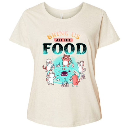 Ladies Curvy Jersey - 8ZT7VZ87 - Natural Heather - 8