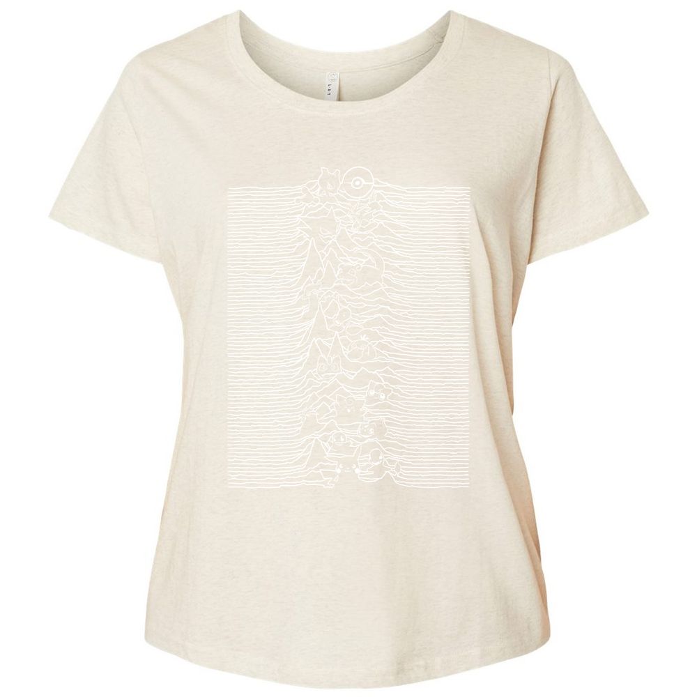 Ladies Curvy Jersey - GEQE73Y9 - Natural Heather - 8