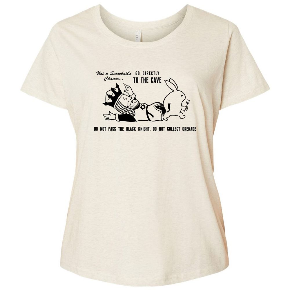 Ladies Curvy Jersey - 3B5XY5KZ - Natural Heather - 8