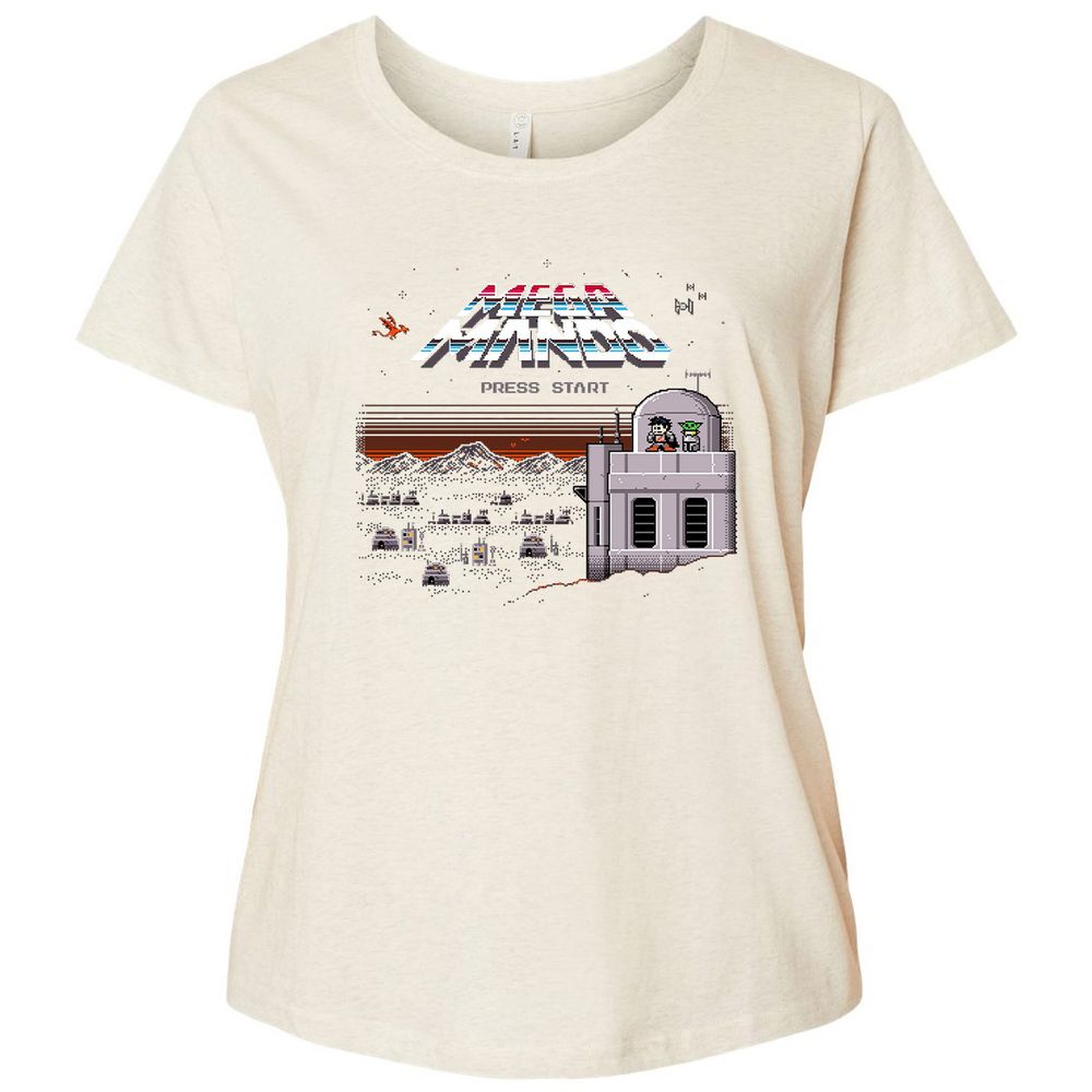 Ladies Curvy Jersey - LU78SXHG - Natural Heather - 8