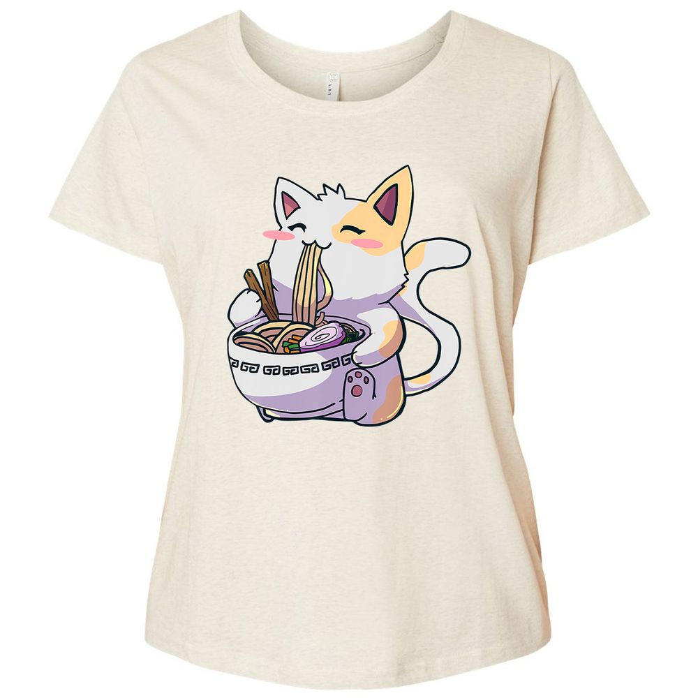 Ladies Curvy Jersey - AZZMQ4EC - Natural Heather - 8