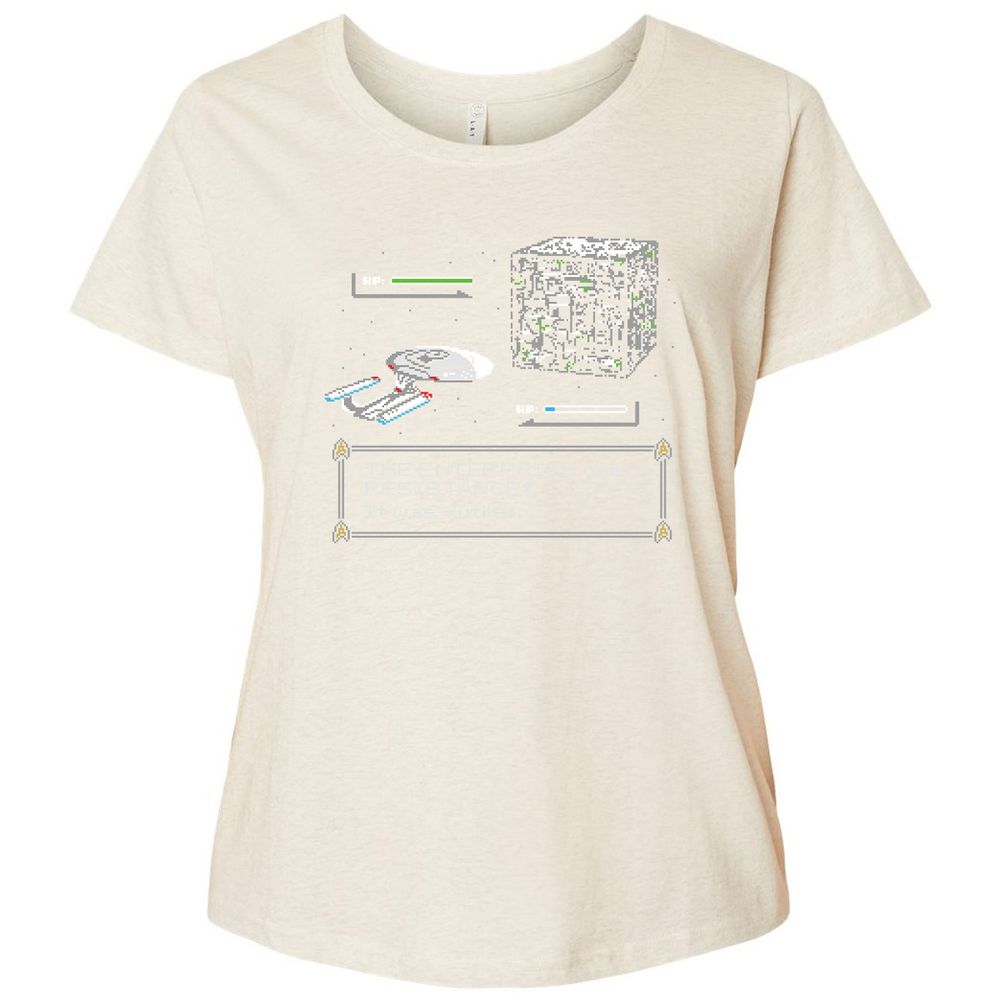 Ladies Curvy Jersey - YCU1RR3L - Natural Heather - 8