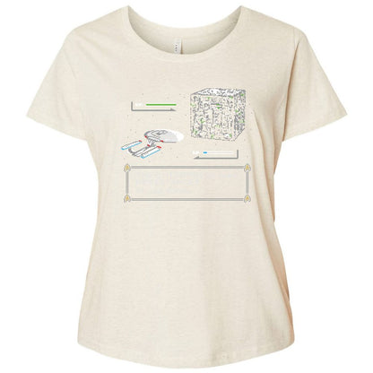 Ladies Curvy Jersey - YCU1RR3L - Natural Heather - 8