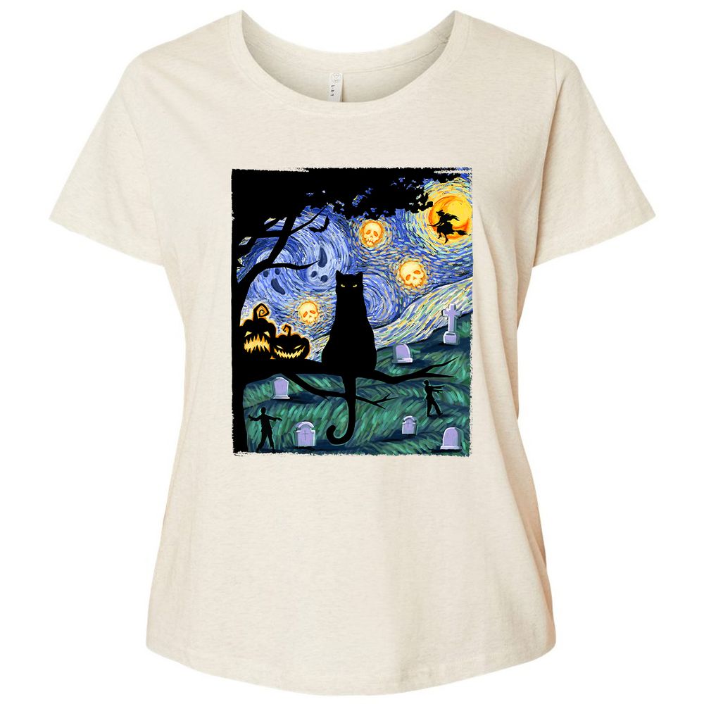 Ladies Curvy Jersey - MN4NQWCY - Natural Heather - 8