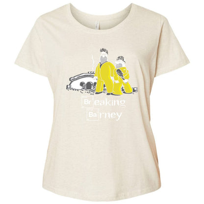 Ladies Curvy Jersey - C8FTS4M7 - Natural Heather - 8