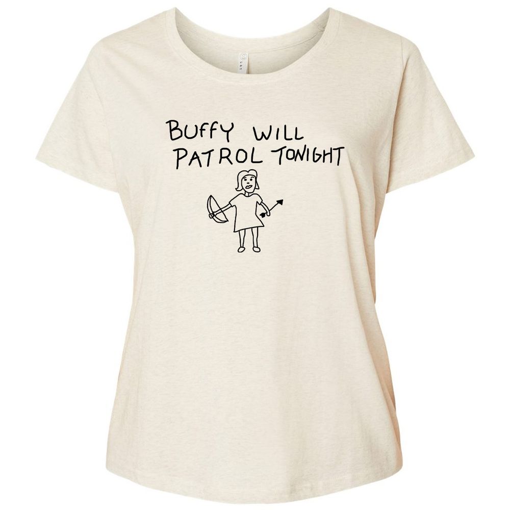 Ladies Curvy Jersey - Z6NQAJSH - Natural Heather - 8