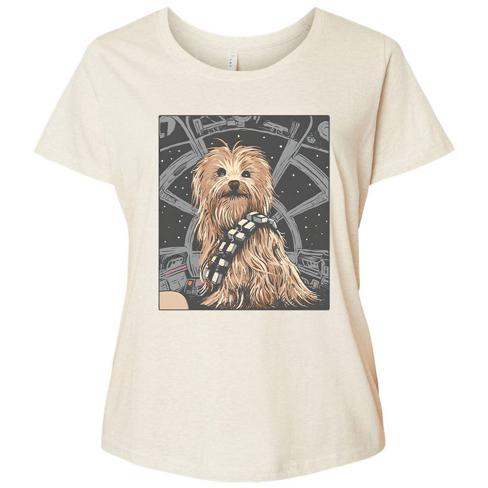 Ladies Curvy Jersey - RQL12NUQ - Natural Heather - 8