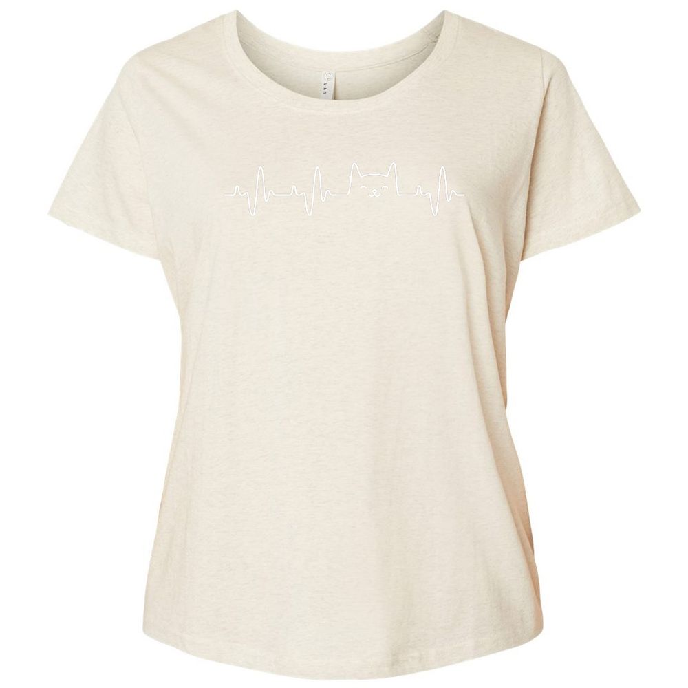 Ladies Curvy Jersey - NZDATPUV - Natural Heather - 8