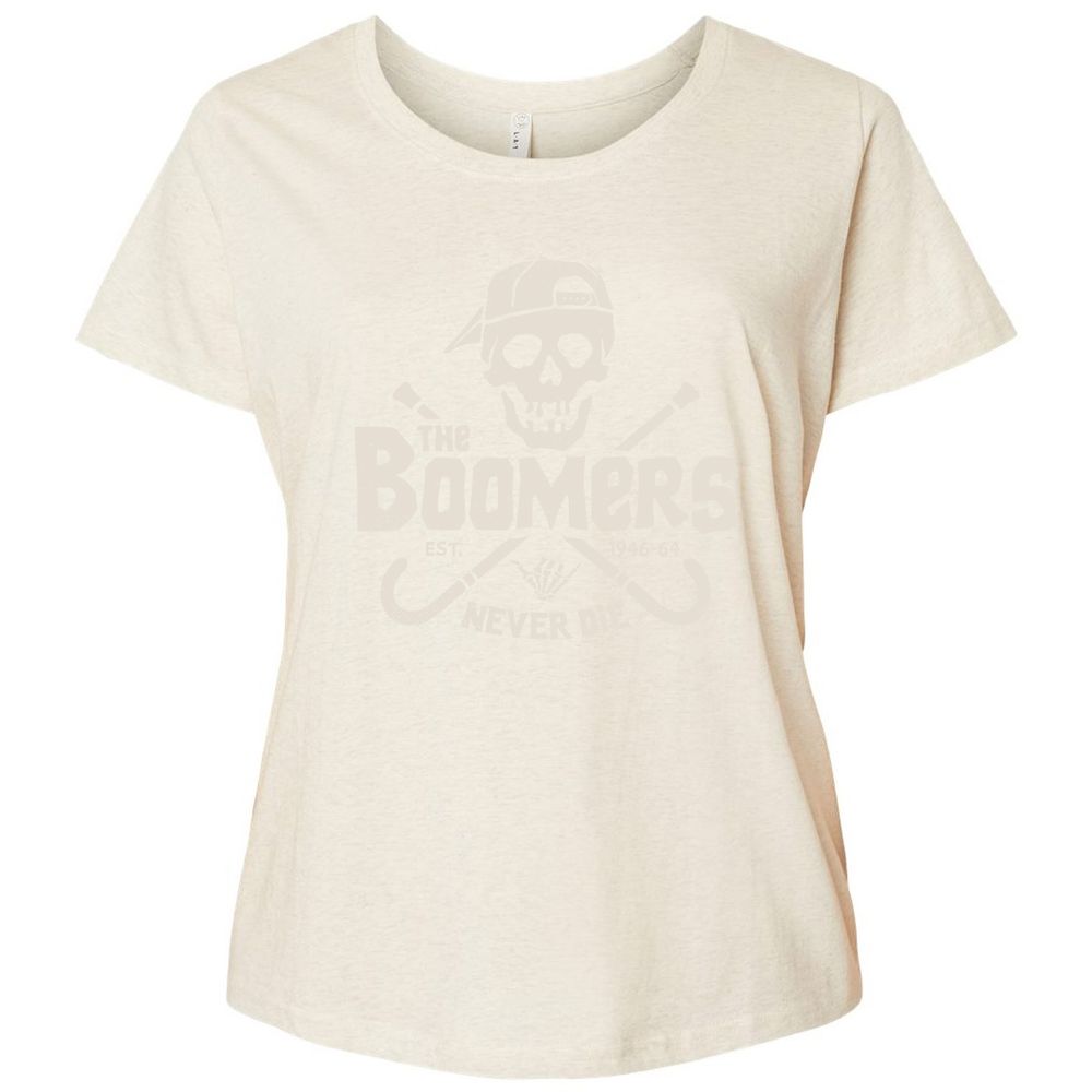 Ladies Curvy Jersey - RVAZ5REN - Natural Heather - 8