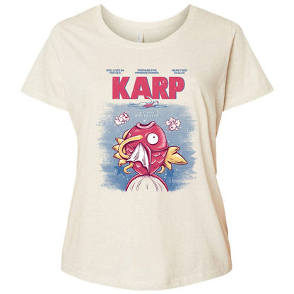 Ladies Curvy Jersey - JKG8WD6F - Natural Heather - 8