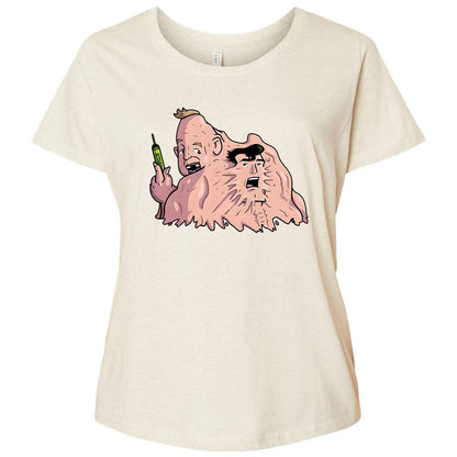 Ladies Curvy Jersey - DJ552FC8 - Natural Heather - 8