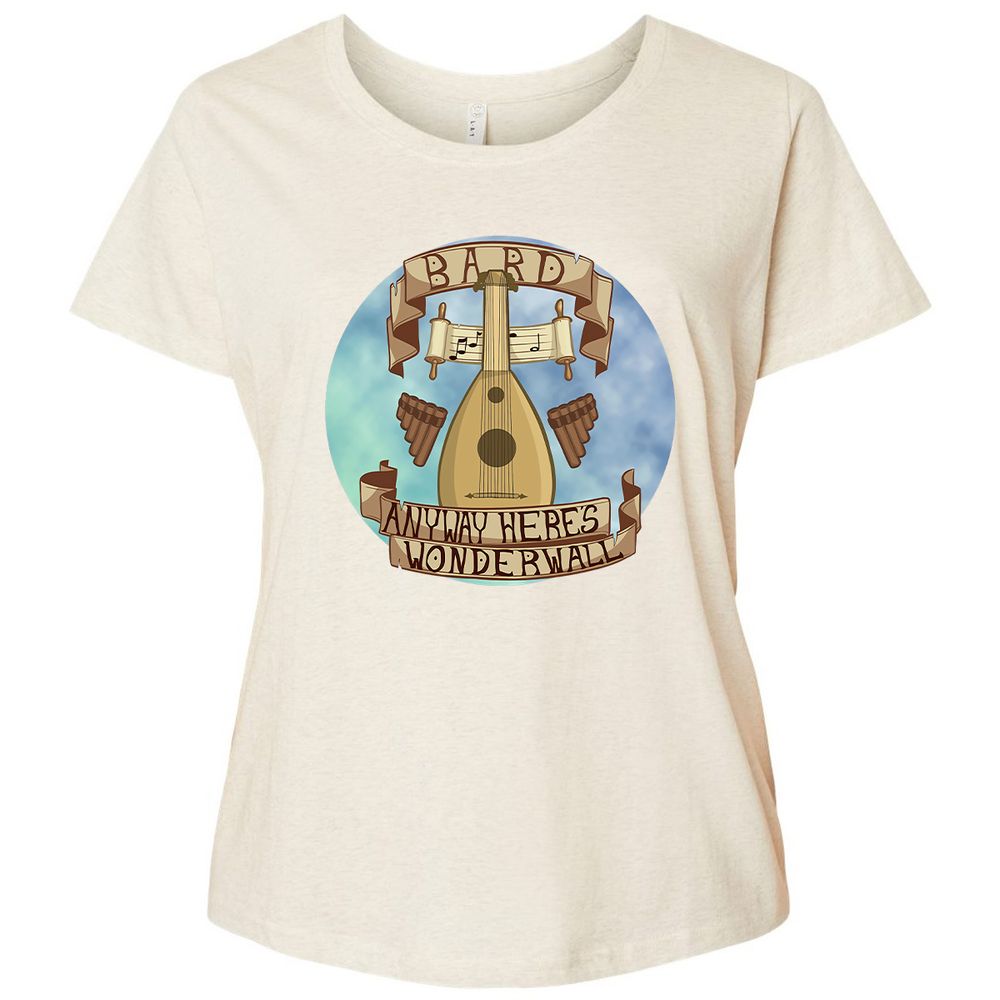 Ladies Curvy Jersey - SGY6PGTS - Natural Heather - 8