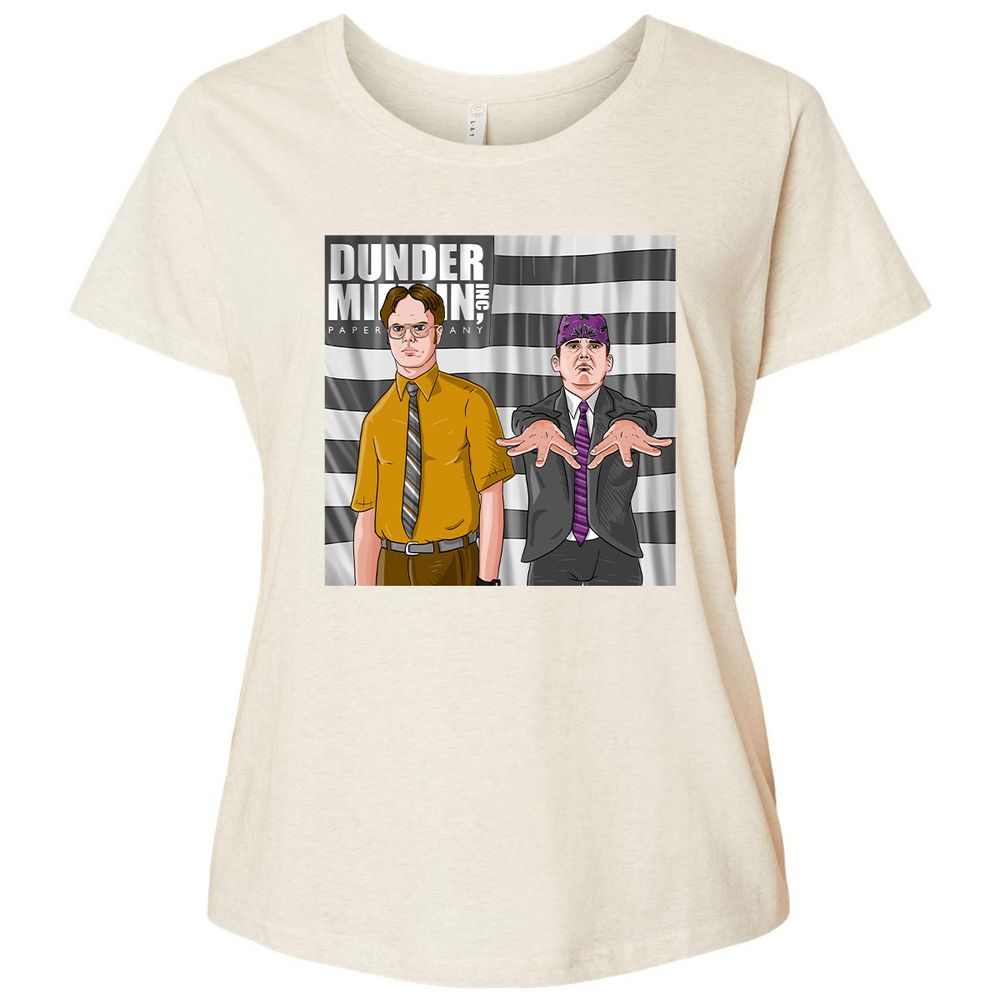 Ladies Curvy Jersey - MC11EZY4 - Natural Heather - 8