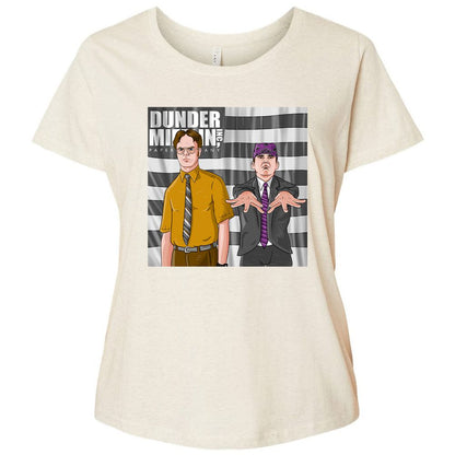 Ladies Curvy Jersey - MC11EZY4 - Natural Heather - 8