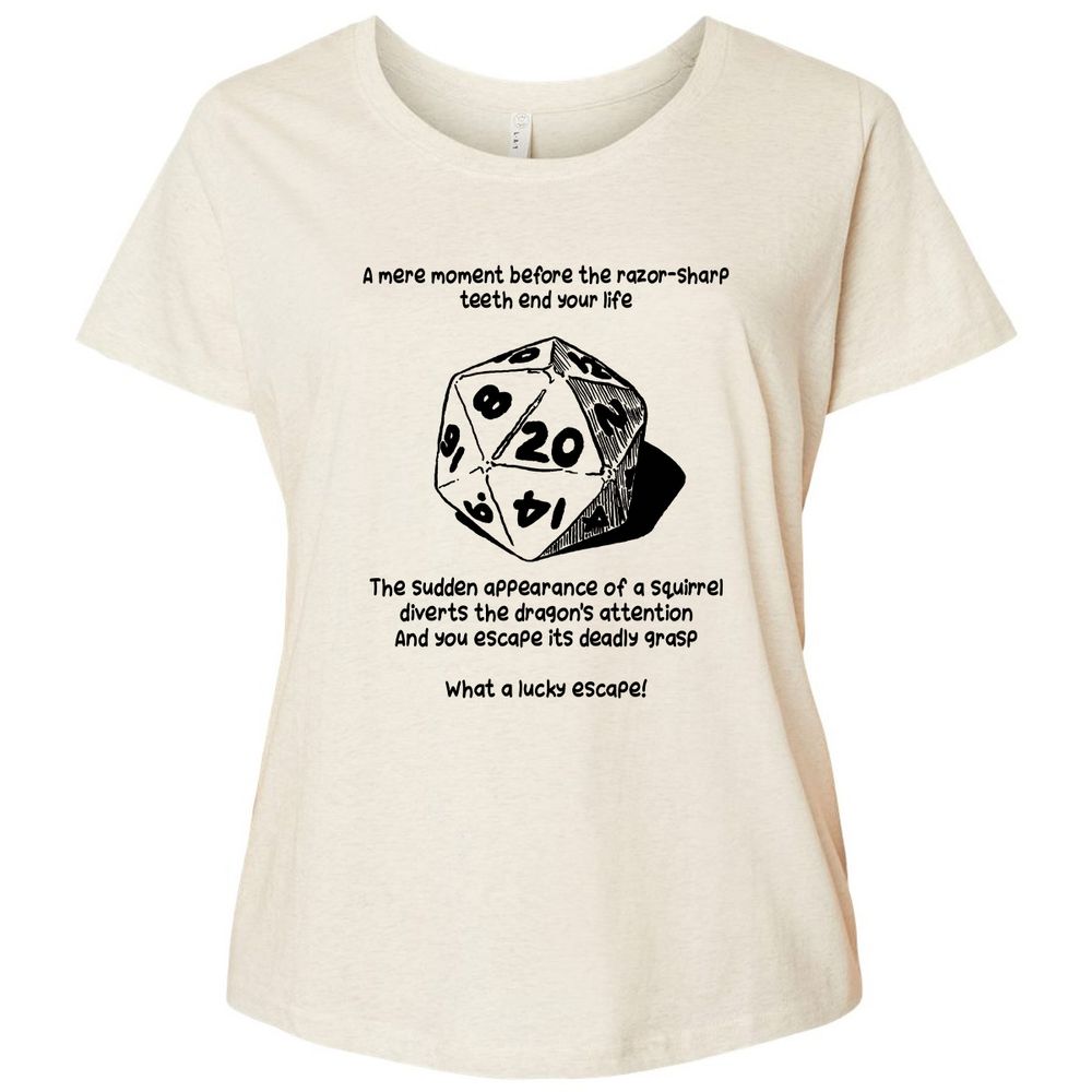 Ladies Curvy Jersey - SHDQC4XS - Natural Heather - 8