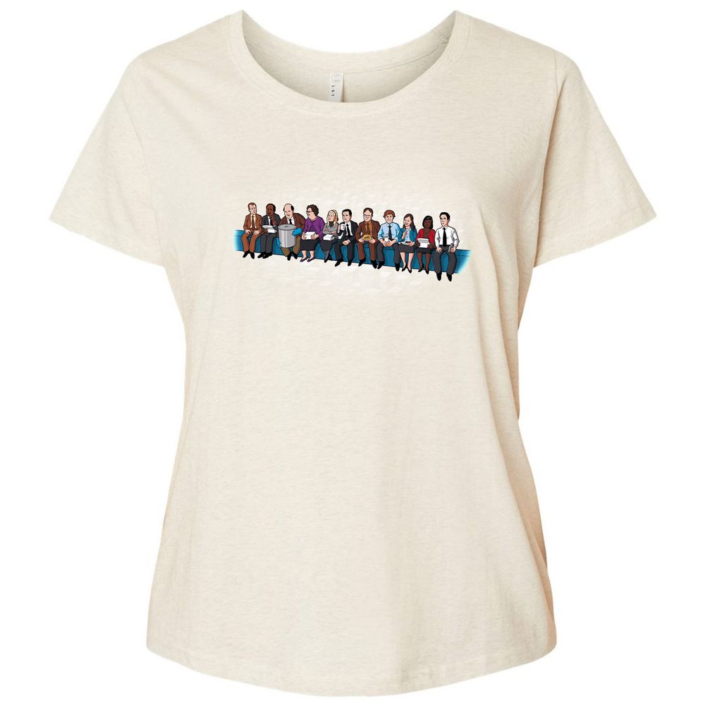 Ladies Curvy Jersey - XP9AFUPW - Natural Heather - 8