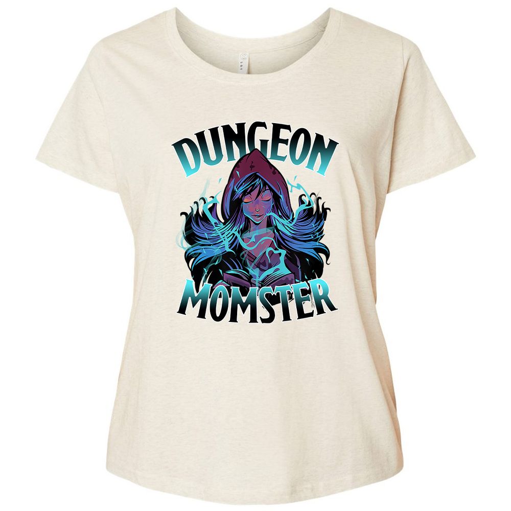 Ladies Curvy Jersey - X4CUXPWQ - Natural Heather - 8