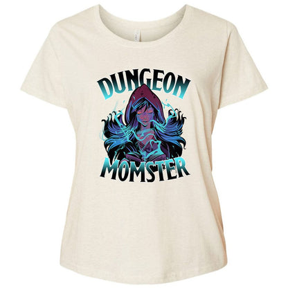 Ladies Curvy Jersey - X4CUXPWQ - Natural Heather - 8