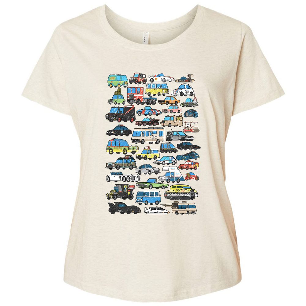 Ladies Curvy Jersey - ZN5178ZT - Natural Heather - 8