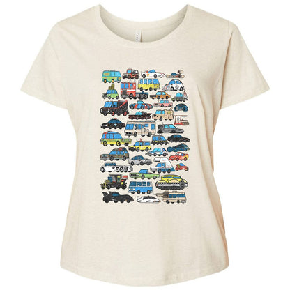 Ladies Curvy Jersey - ZN5178ZT - Natural Heather - 8