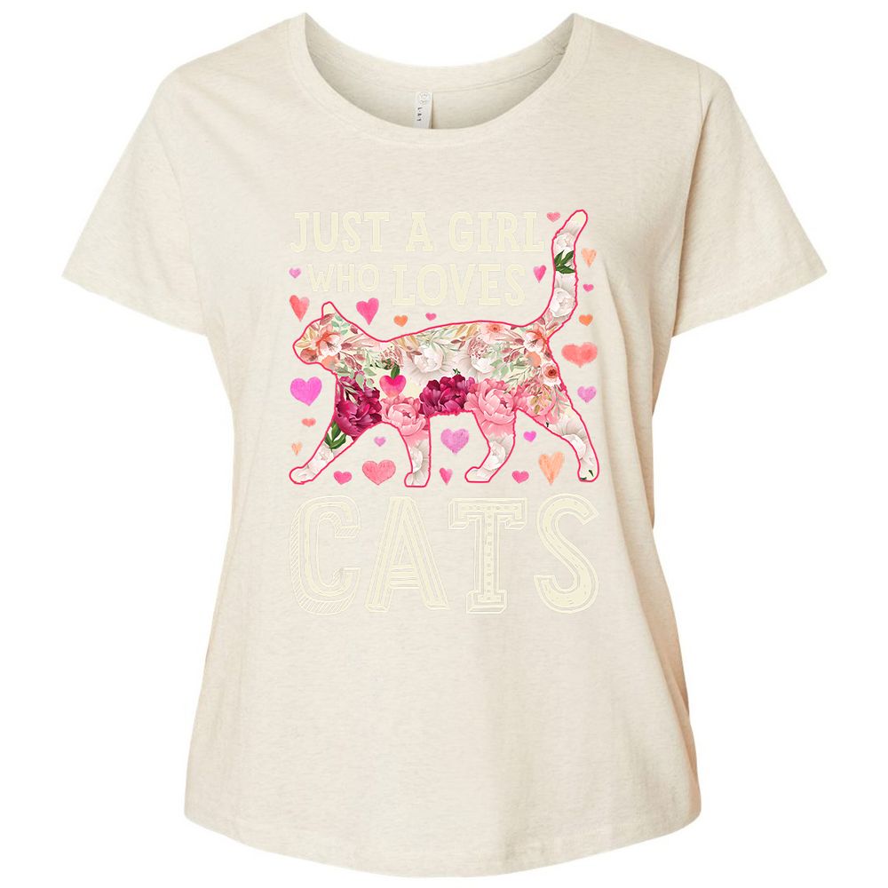 Ladies Curvy Jersey - P46YWEF9 - Natural Heather - 8