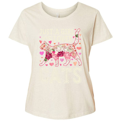 Ladies Curvy Jersey - P46YWEF9 - Natural Heather - 8