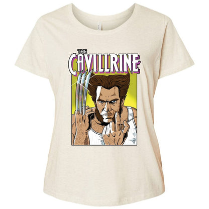 Ladies Curvy Jersey - 7HFVJBPX - Natural Heather - 8