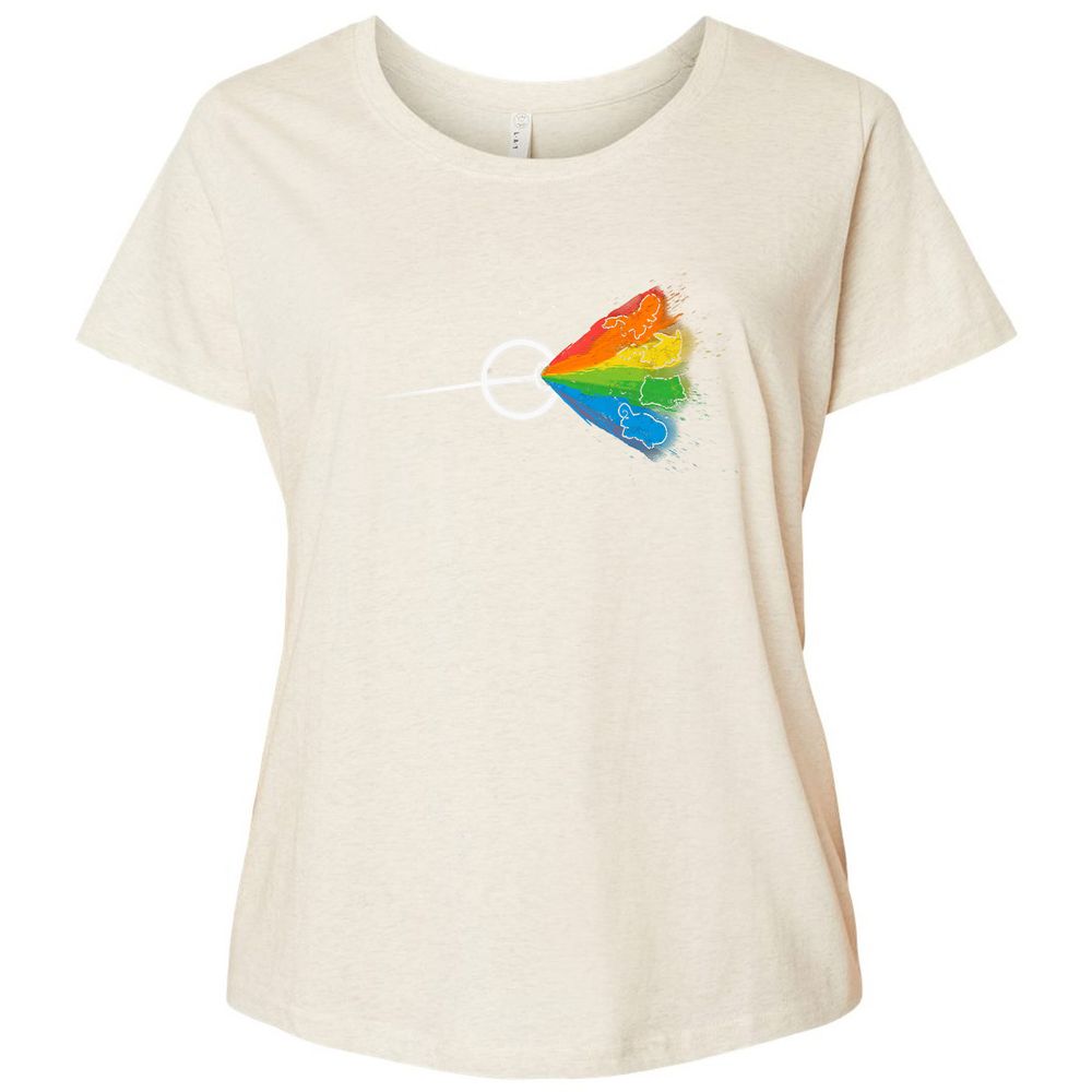 Ladies Curvy Jersey - RQJP4HWA - Natural Heather - 8