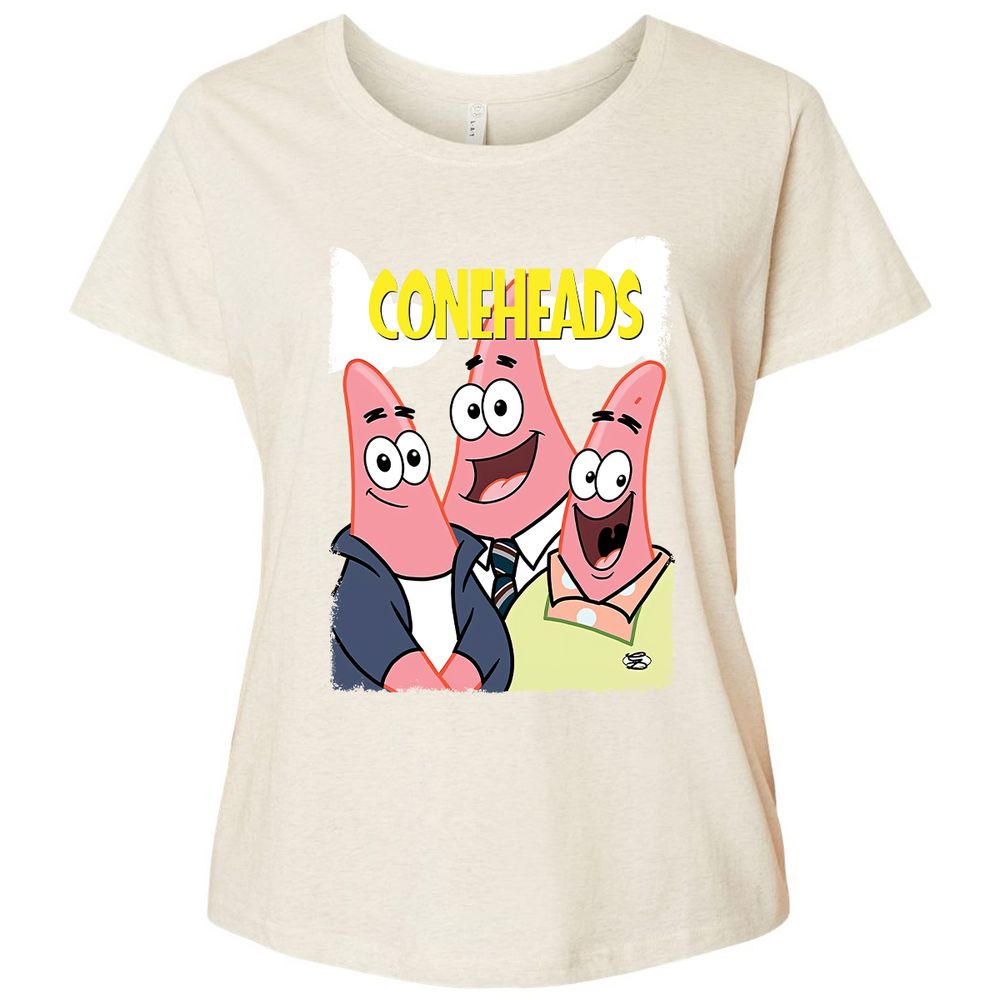 Ladies Curvy Jersey - X7A7QLLU - Natural Heather - 8