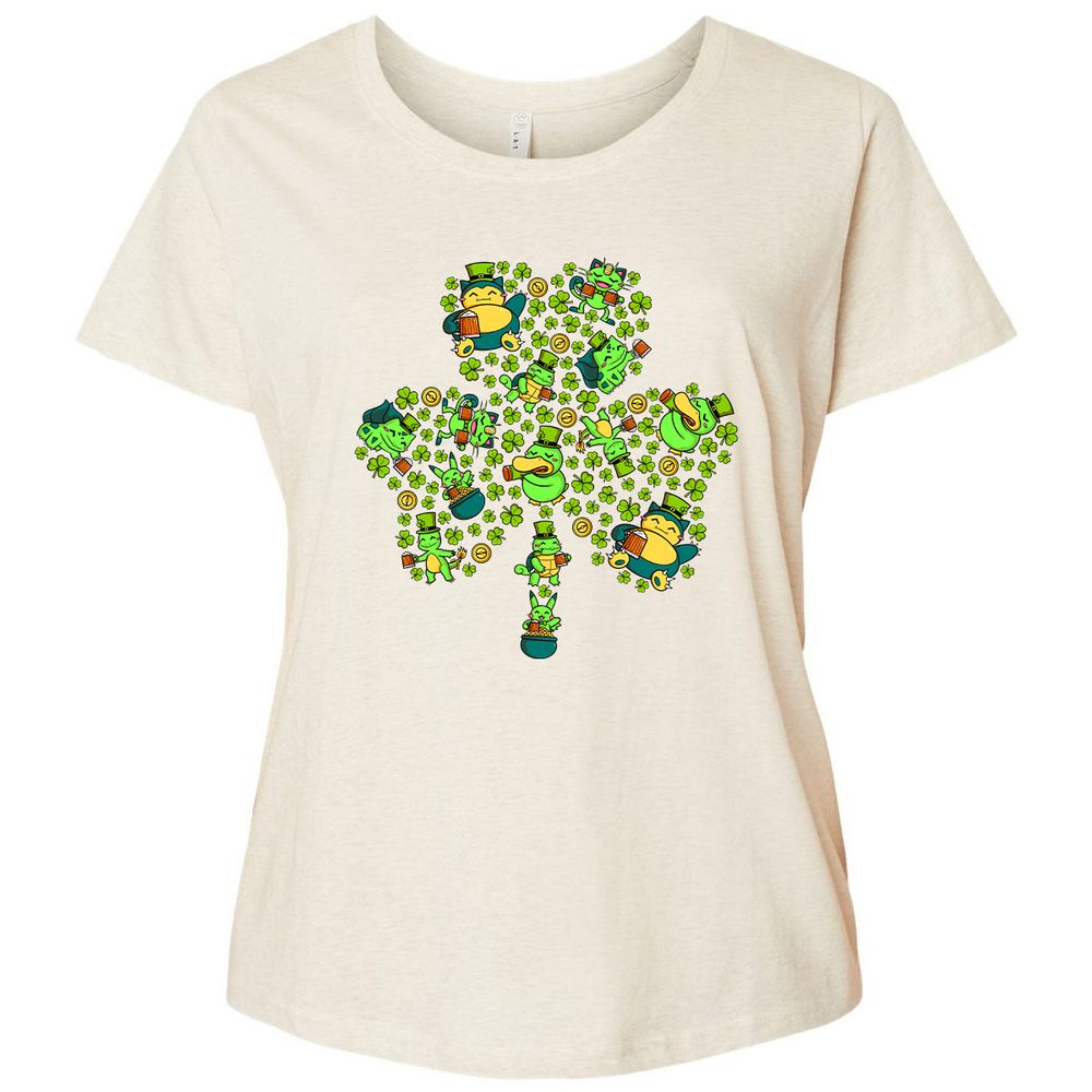 Ladies Curvy Jersey - KEP15YH7 - Natural Heather - 8