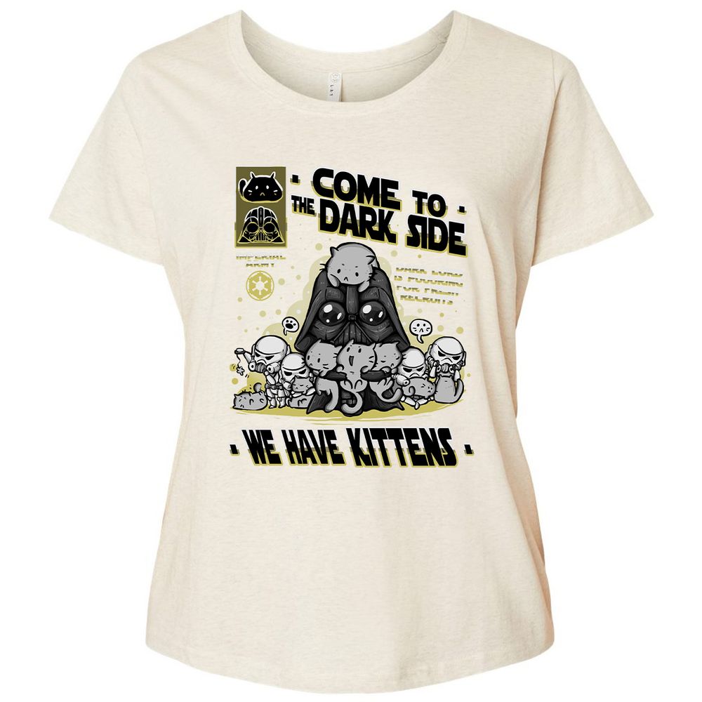 Ladies Curvy Jersey - YGNXT6V3 - Natural Heather - 8