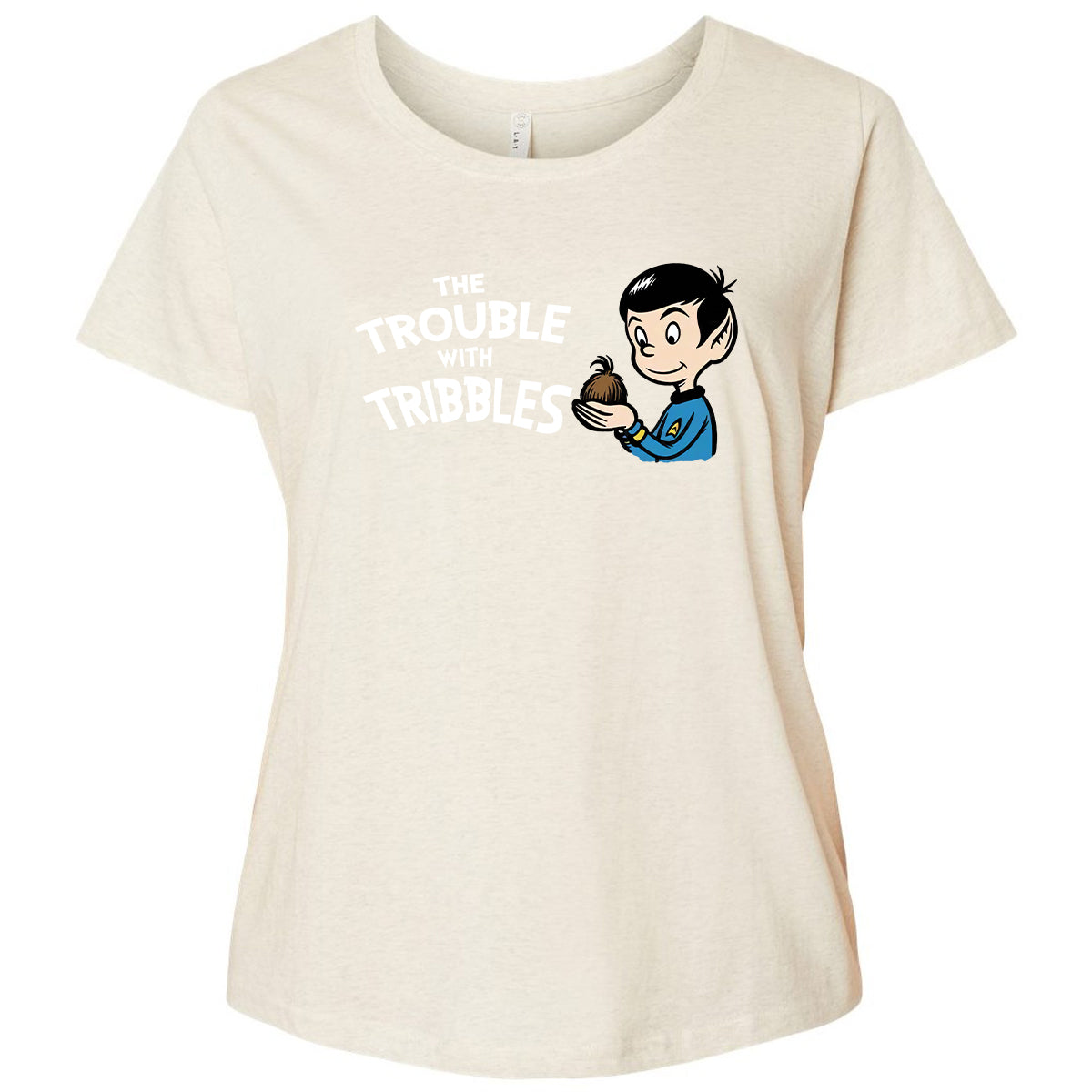 Ladies Curvy Jersey - SGQXUHA4 - Natural Heather - 8