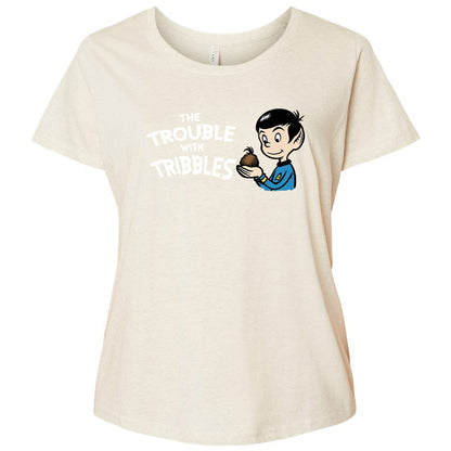 Ladies Curvy Jersey - SGQXUHA4 - Natural Heather - 8